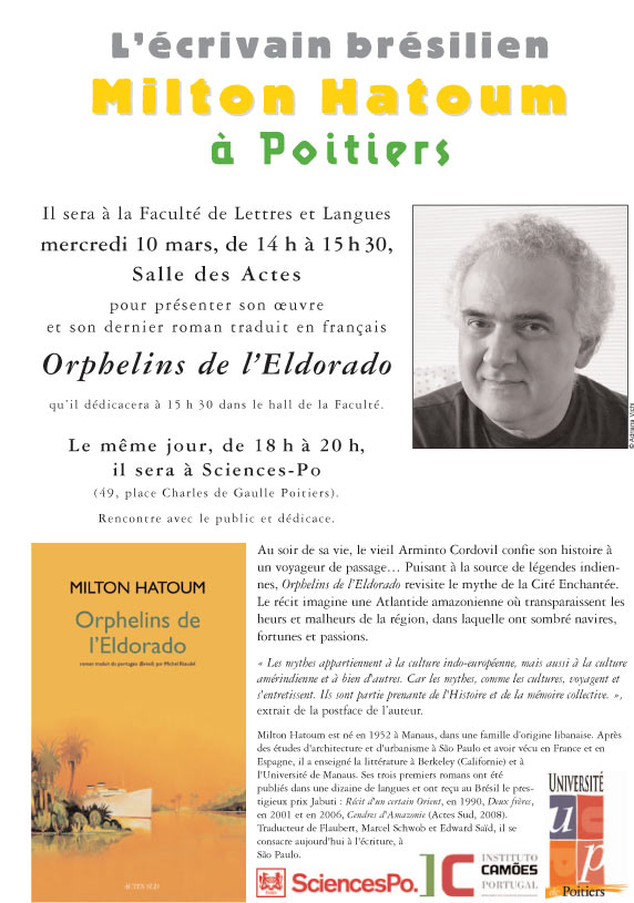 Conferências de Milton Hatoum